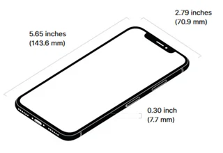 iPhone X Dimensions